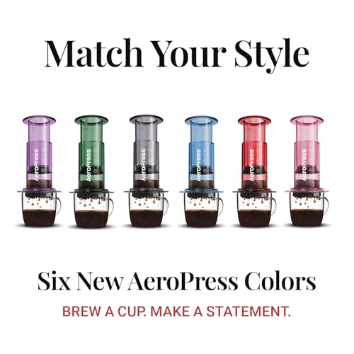AeroPress Original Coffee Press – 3-in-1 Portable Coffee Maker for Travel S81656