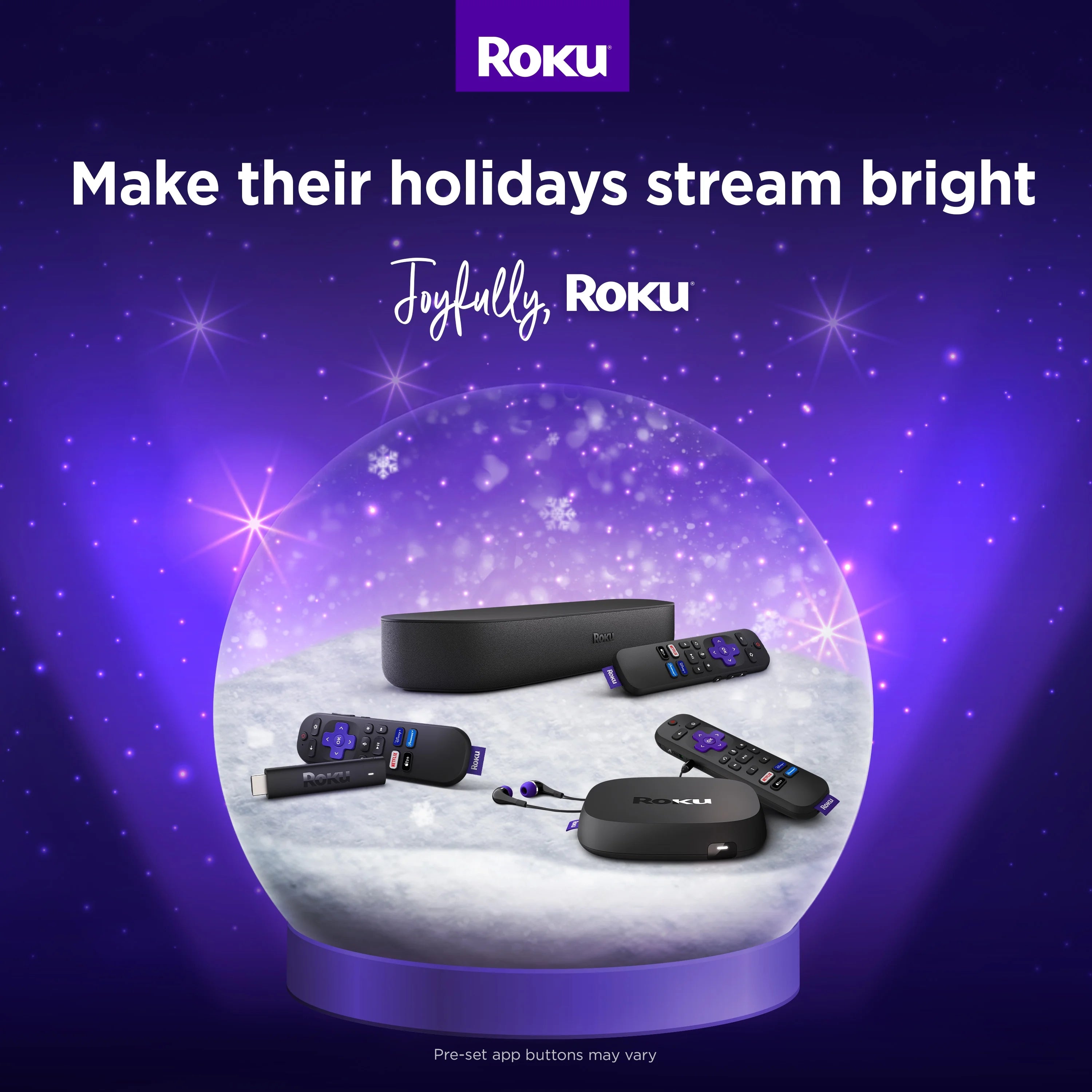 Roku Express 4K+ Streaming Player with Voice Remote, 2 Pack O63390