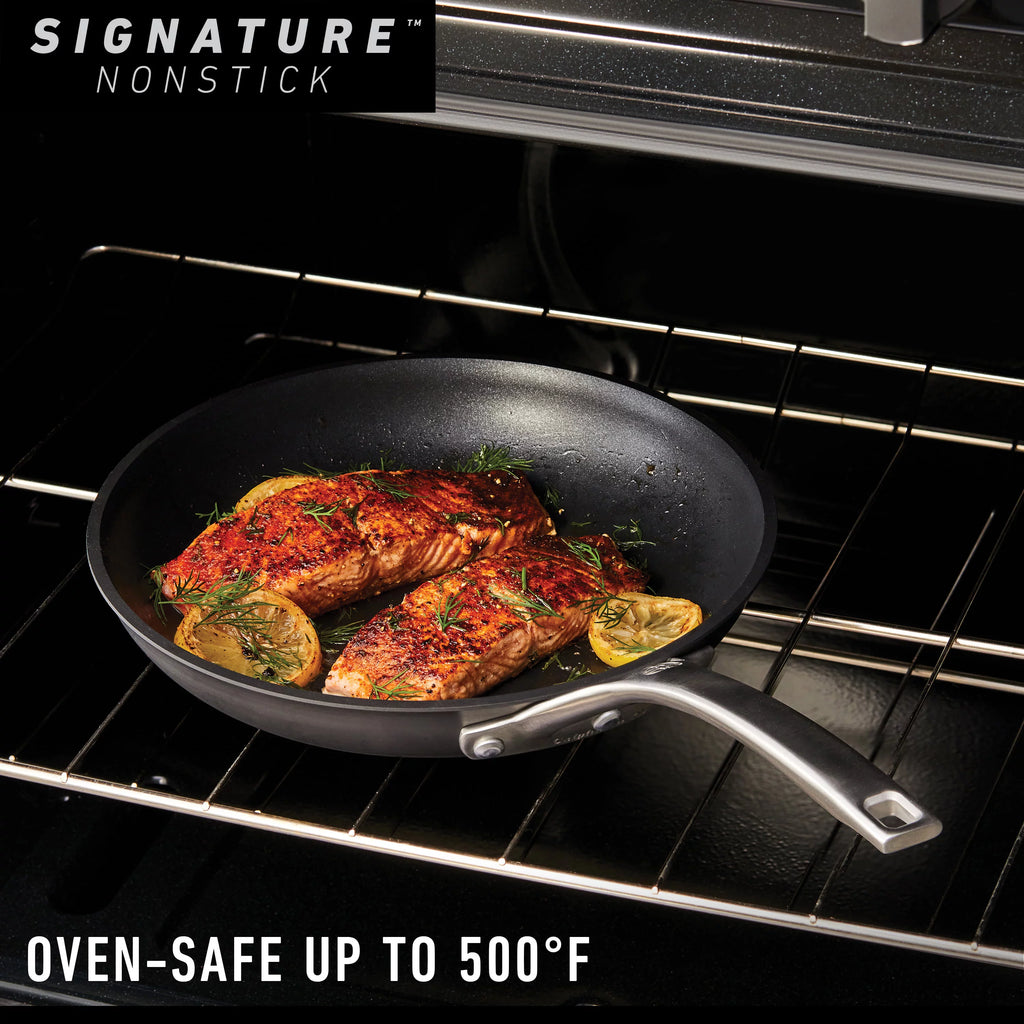 Calphalon Signature Hard-Anodized Nonstick 12-Inch Fry Pan with Cover Y91434