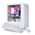 Thermaltake LCGS Quartz R66 Gaming Desktop, AMD Ryzen 5 5600, RX 6600, 1TB NVMe, Windows 11 K558