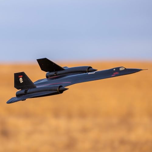 E-flite SR-71 Blackbird 40mm Twin EDF RC Airplane BNF Basic F153