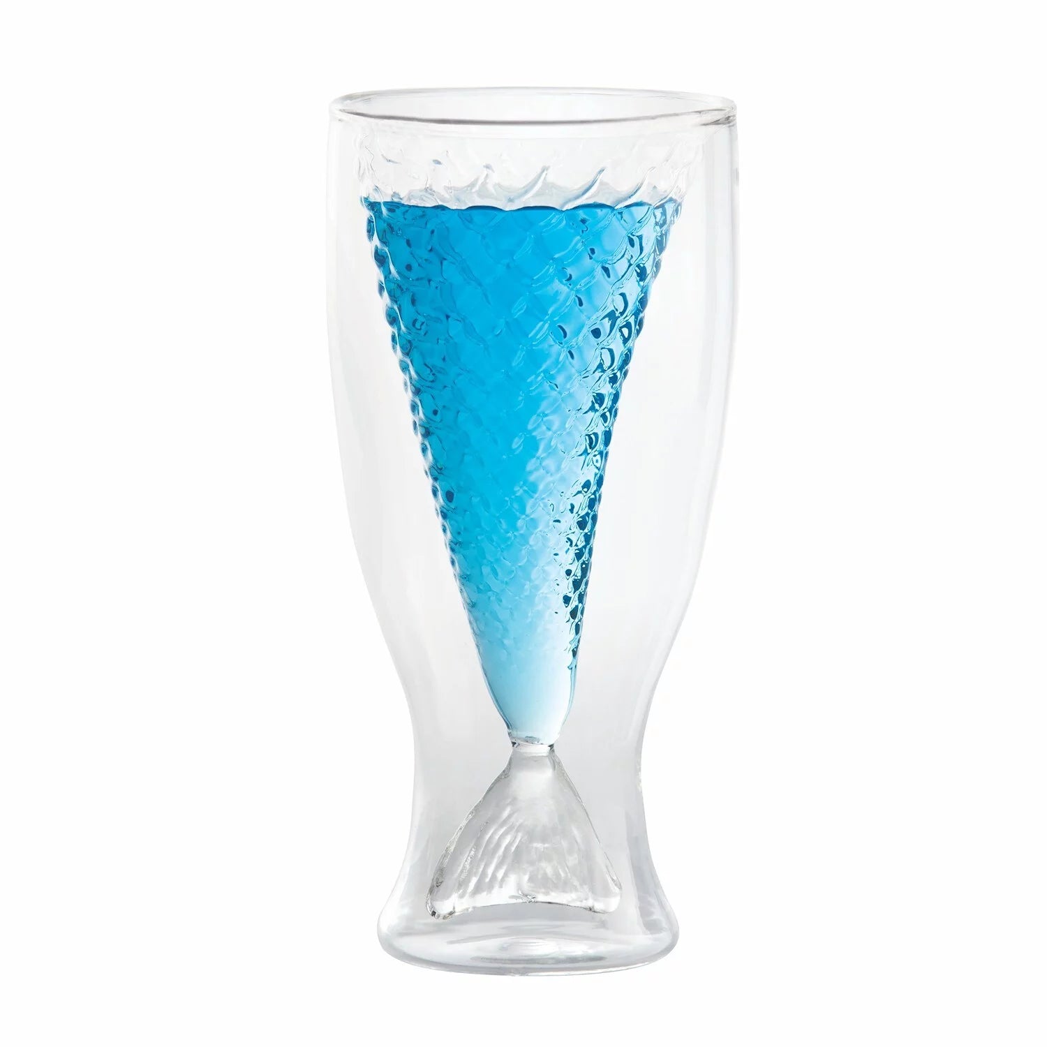 ART & ARTIFACT Mermaid Glass Set of 4 Drinking Glasses, 9 oz C91860