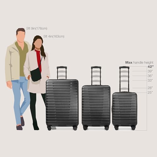 U.S. Traveler Boren Polycarbonate Hardside Carry-on Suitcase with 8 Spinner Wheels, Teal, 22-Inch S2578