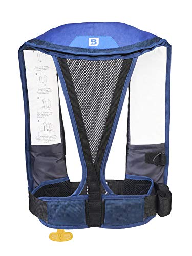BLUESTORM Atmos 40 Inflatable PFD Life Jacket for Adults, USCG Approved T664265