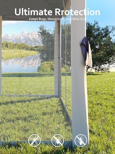 Pop Up Gazebo Tent with Mosquito Netting, Water & UV Resistant - Khaki J83860