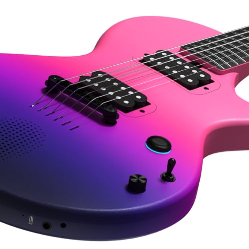 Enya Electric Guitar Inspire 39" Carbon Fiber with Wireless Speaker and Gig Bag Y562682