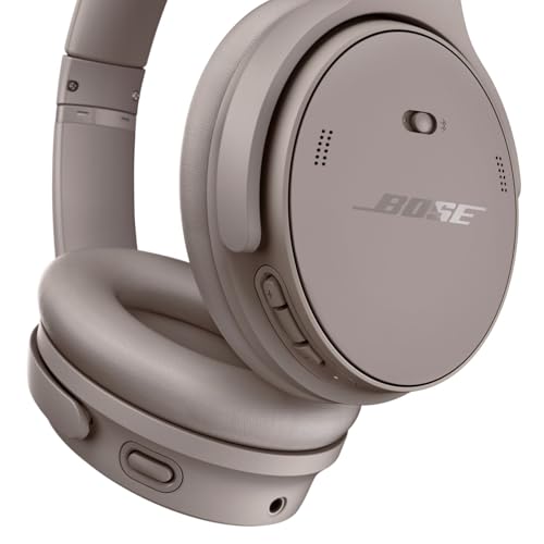 Bose QuietComfort Bluetooth Headphones, Wireless Noise Cancelling Over Ear with Mic G7550