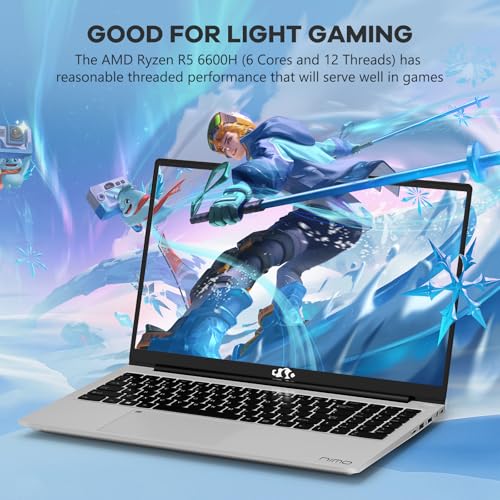 NIMO 15.6" FHD Gaming Laptop, AMD Ryzen 5, 32GB RAM 1TB SSD O691531
