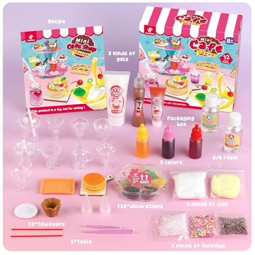 Miniature Food Toys Making Set for Kids Age 8-13 Z614