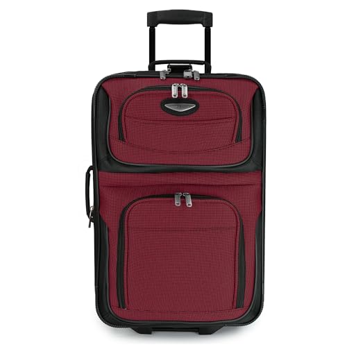 Travel Select Amsterdam 4-Piece Softside Expandable Luggage Set, Gray V976
