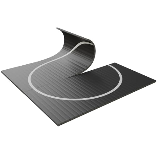 10' x 10' Wrestling Mat Jiu Jitsu Mats Wrestling Mats for Home Flexi Roll Wrestling Mat 1.25" Thick BJJ Mats Jiu Jitsu Mats for Home Judo Mats Martial Arts Mats