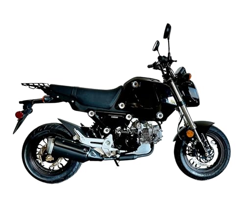 Vader Pro 125cc Motorcycle, Gen 3 X21RS Venom, Gas-Powered Street Bike for Adults C42339