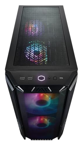 Cooler Master HAF 5 Pro Gaming PC with AMD Ryzen 7 7800X3D, RTX 5070, 32GB DDR5, 2TB SSD K5871