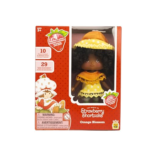 Strawberry Shortcake Classic 5.5-inch Poseable Scented Fashion Doll with 4 Accessories K41828