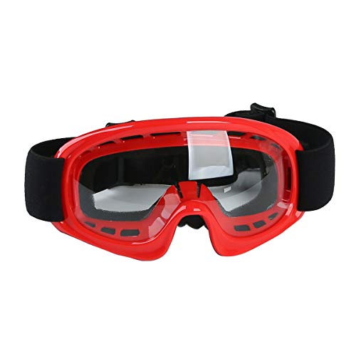 SLMOTO Dot Youth Kids Motocross Helmet Red Spider Design with Goggles and Gloves F254987