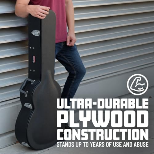 Gator Cases Hard-Shell Wood Case for Electric Guitars (GWE-ELEC) O817