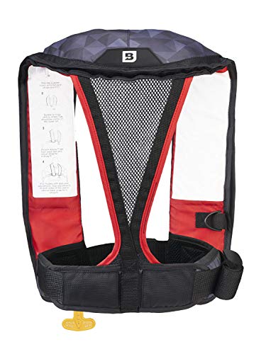 BLUESTORM Atmos 40 Inflatable PFD Life Jacket for Adults, USCG Approved T664265