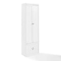 Crosley Furniture Harper Wood Convertible Pantry Closet in White