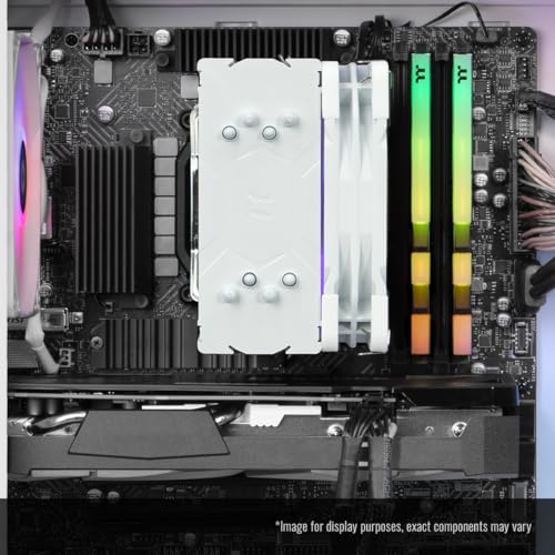 Thermaltake LCGS Quartz R66 Gaming Desktop, AMD Ryzen 5 5600, RX 6600, 1TB NVMe, Windows 11 K558