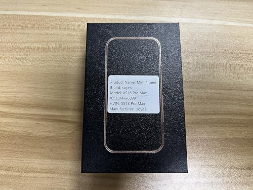 Mini Phone 4G Unlocked Small Smartphone 3.0" Touch Screen Dual SIM 2GB+16GB Black P776944