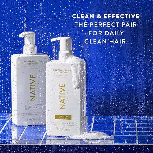Native Shampoo and Conditioner, Sulfate & Dye Free, Almond & Shea Butter, 16.5 fl oz each (2 pack) B27204