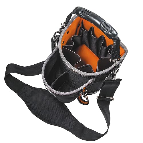 Klein Tools 55419SP-14 Tool Bag with Shoulder Strap, 14 Pockets O8402