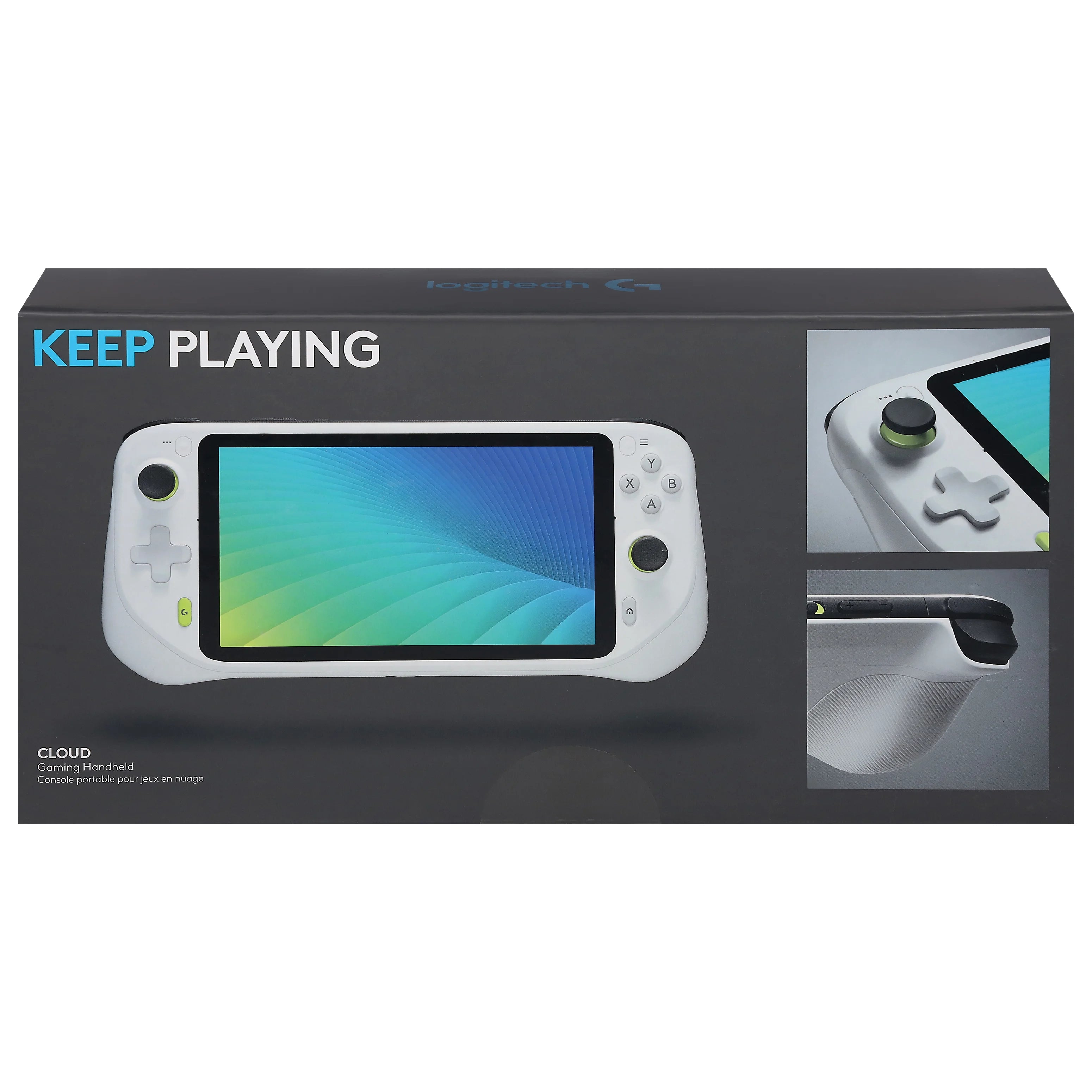 Logitech G CLOUD Gaming Handheld Console White (Refurbished) U54178