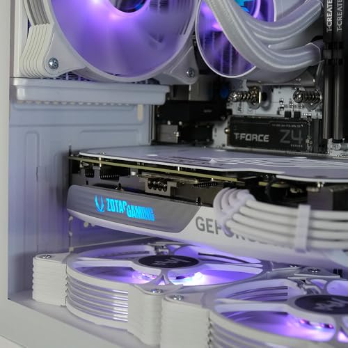 ViprTech Stryker 4.0 Liquid-Cooled Gaming PC, AMD Ryzen 7, RTX 4060, 32GB RAM, 1TB SSD, White N414