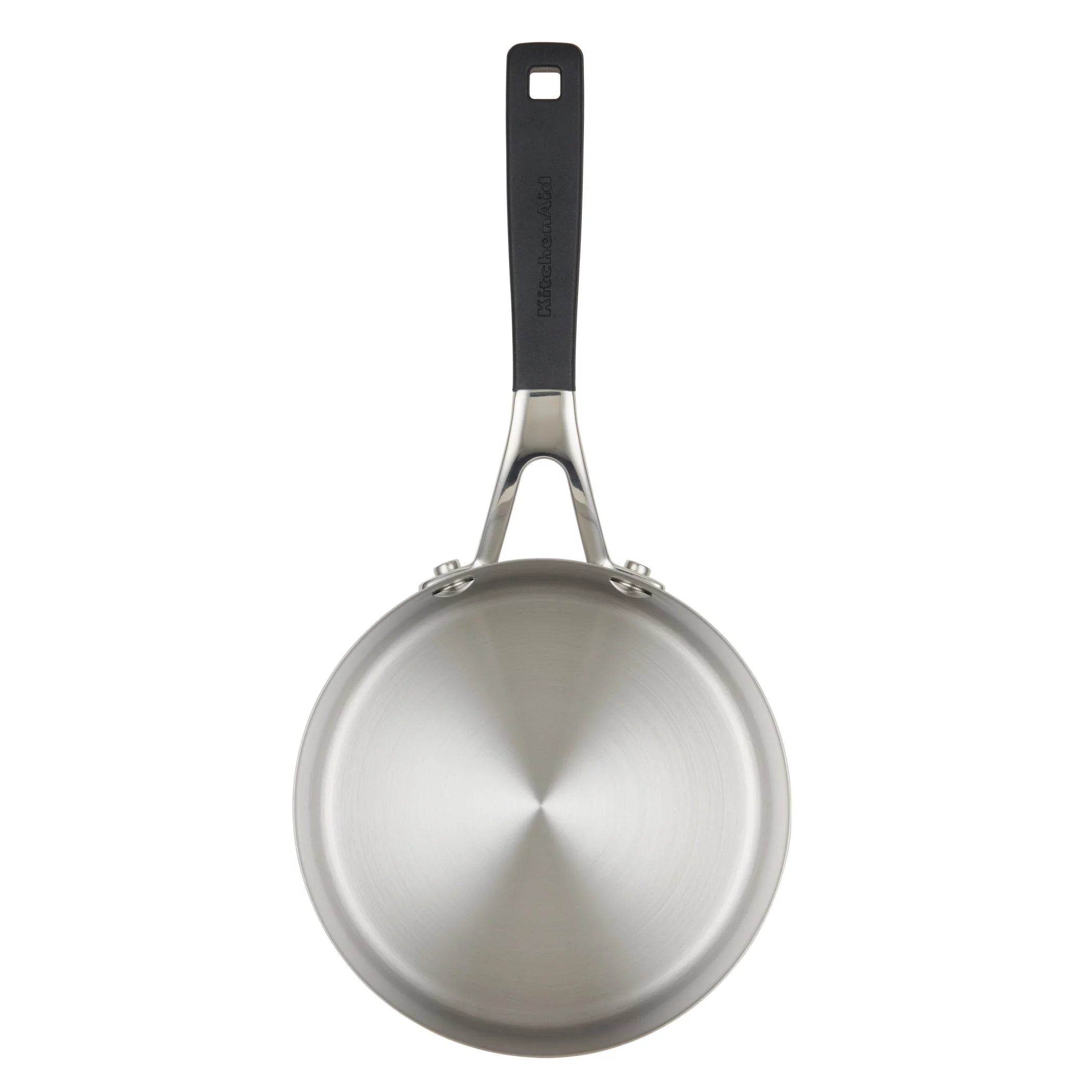 KitchenAid Stainless Steel Induction Saucepan with Pour Spouts, 1 Quart V55339