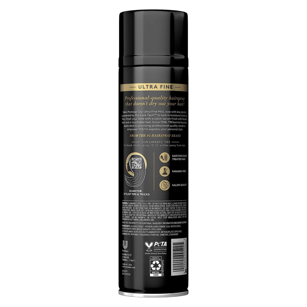 Tresemmé Tres Two Ultra-Fine Aerosol Hair Spray, Firm Hold, 2 Pk - 11 Oz Each J559