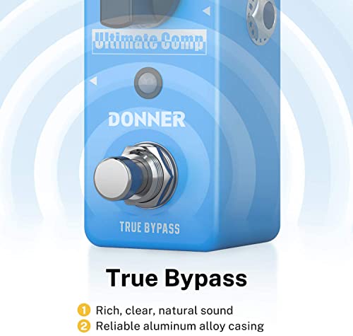 Donner Morpher Mini Distortion Guitar Pedal 3 Modes for Electric Guitar V47970