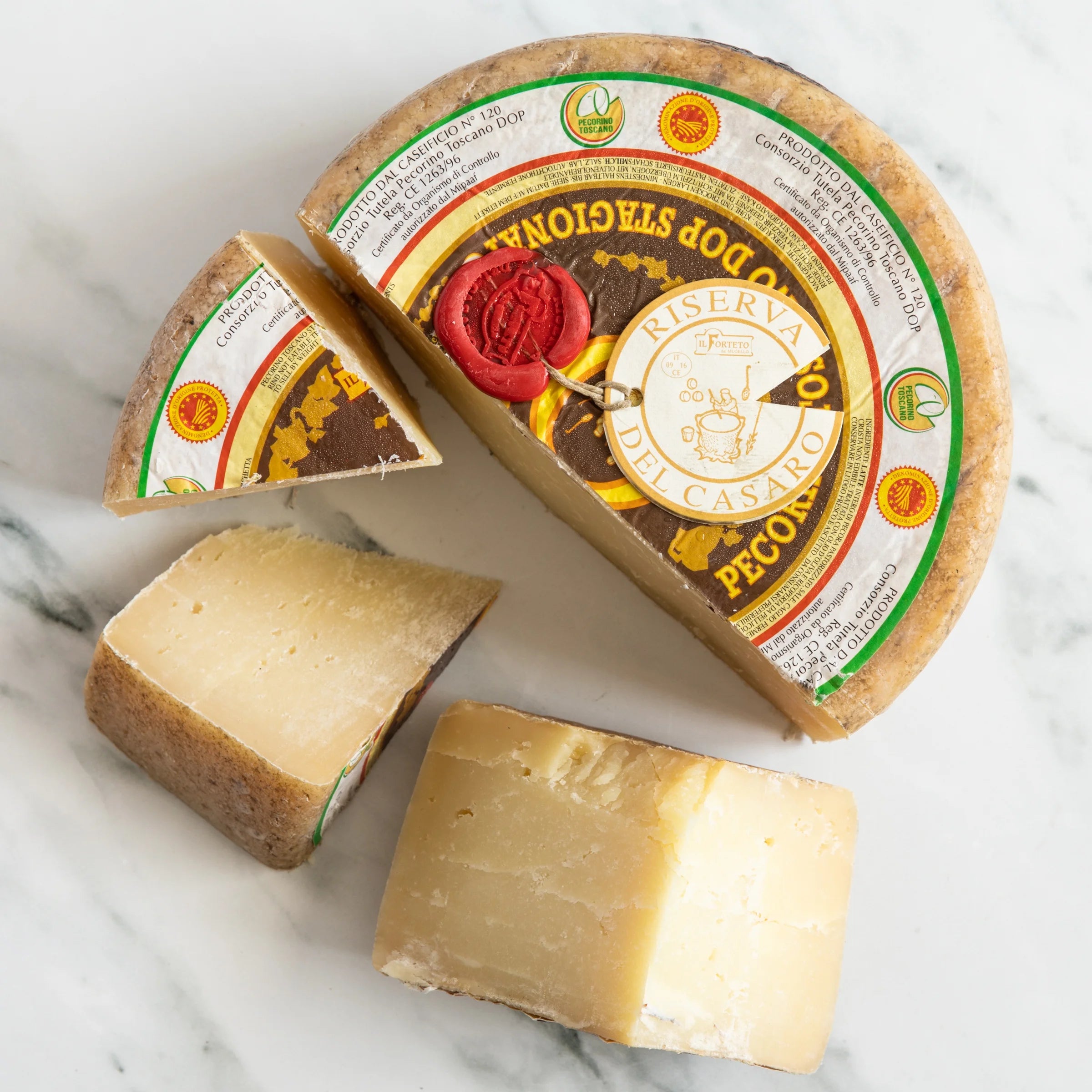Pecorino Oro Antico Riserva Italian Cheese Whole Wheel 4 Pound R498241