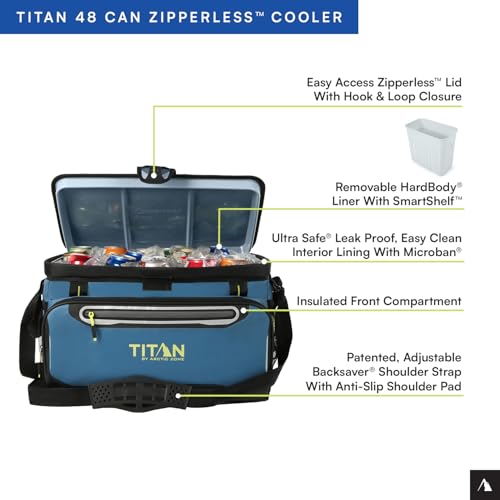 Arctic Zone Titan Deep Freeze Zipperless Hardbody Cooler W899