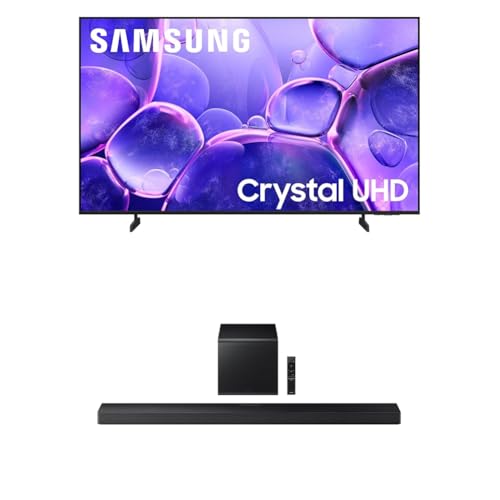Samsung 43-Inch Crystal UHD U8000F 4K Smart TV (2025 Model) H556