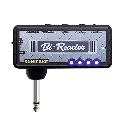 SONICAKE Guitar Headphone Amp Mini Rechargeable Plug-in V111762