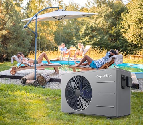 27000 BTU Electric Pool Heater for Above Ground & Inground Pools, WiFi Control, 120V U93482