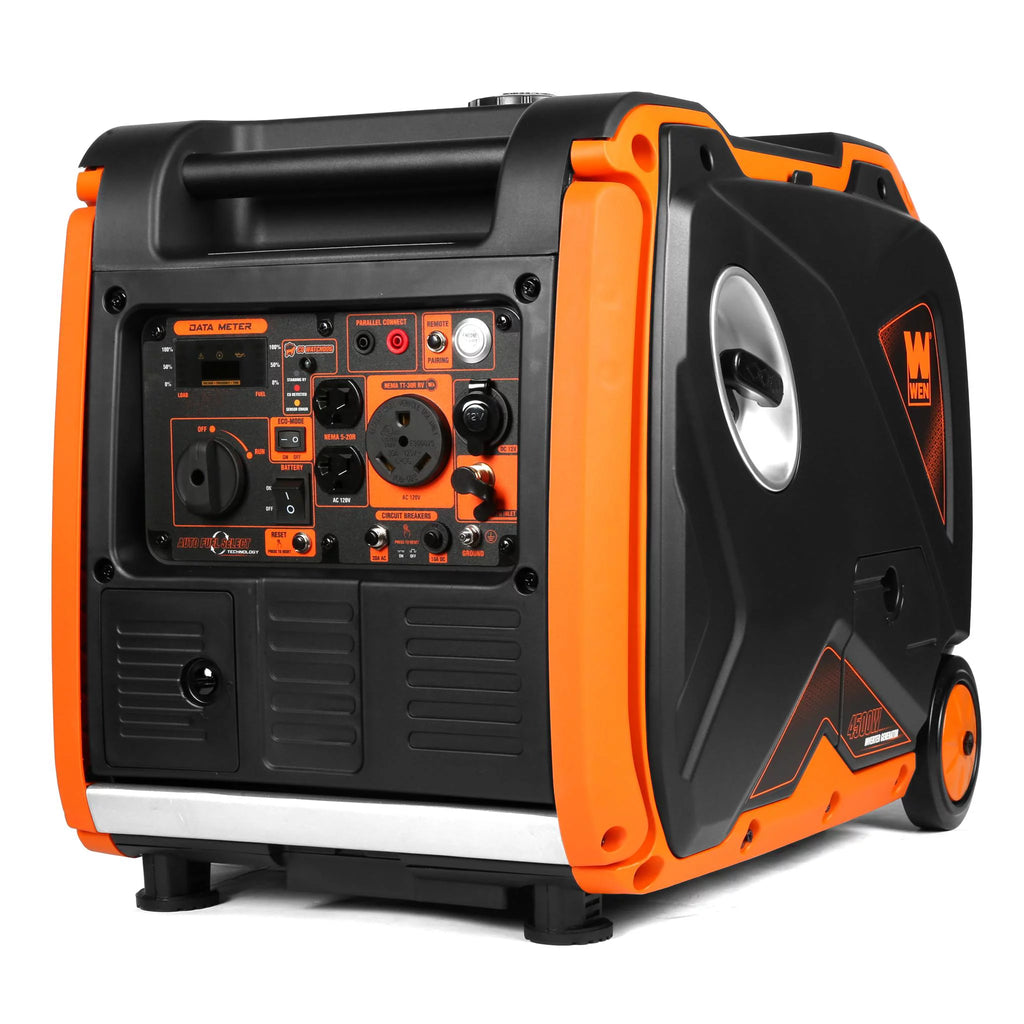 WEN Super Quiet 4500-Watt Dual Fuel Portable Inverter Generator with Remote Start C679526