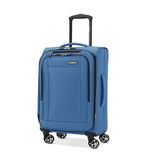 Samsonite Saire LTE Softside Expandable Luggage 3-Piece Set, Caribbean Blue F74282