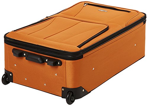 Rockland Journey Softside Upright Luggage Set, Expandable, 4-Piece K56322