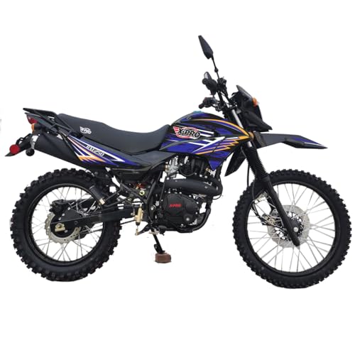 X-PRO Cavalier 250 Dual Sports Enduro Dirt Bike 21" 18" Wheels 5-Speed S45877