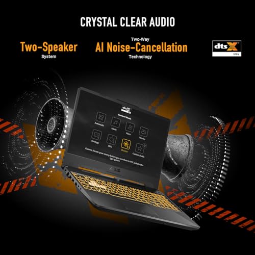 ASUS TUF Gaming A15 Laptop, 15.6" FHD 144Hz, RTX 3050, Ryzen 5, 8GB DDR5, 512GB SSD, Windows 11 X67886