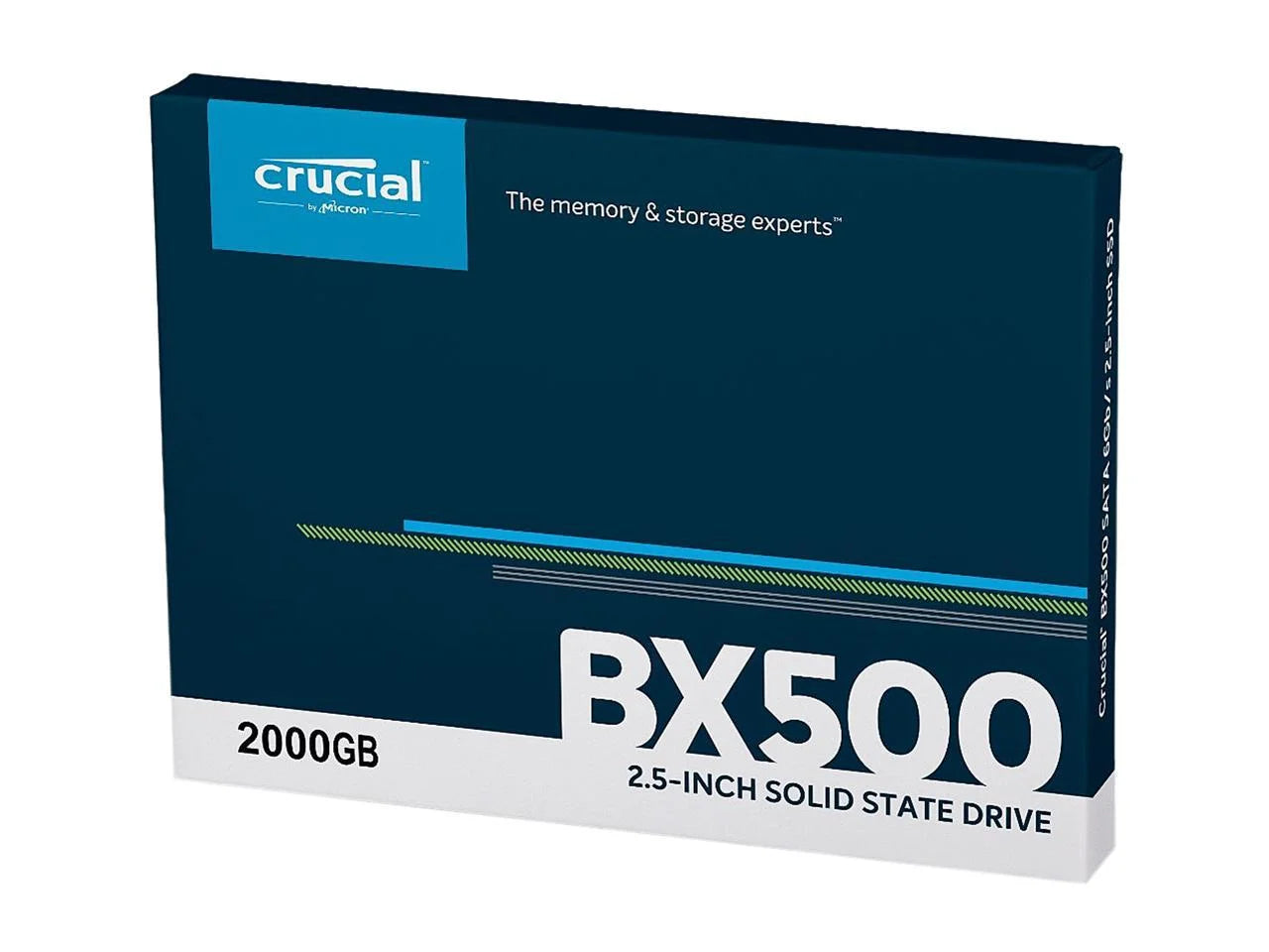 Crucial BX500 2TB Solid State Drive 2.5" Internal SATA P835