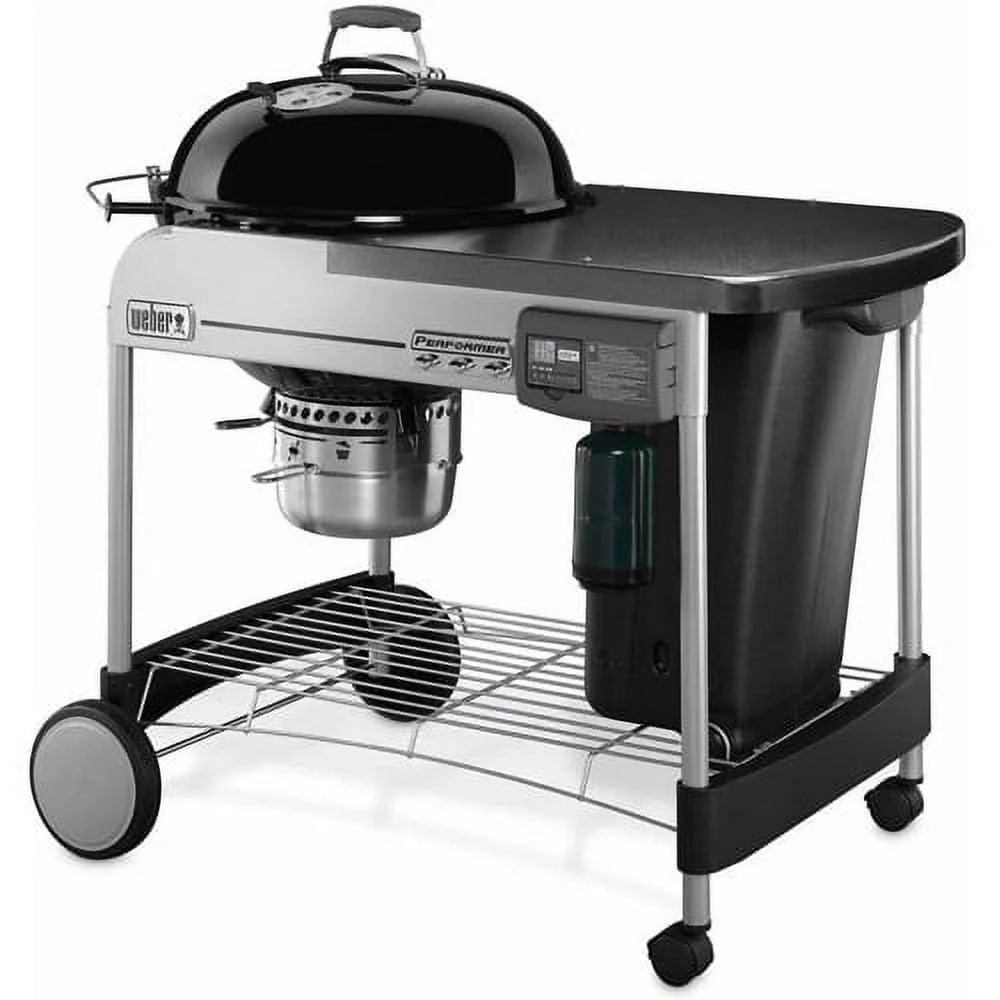 Weber Performer Deluxe 22" Black Charcoal Grill