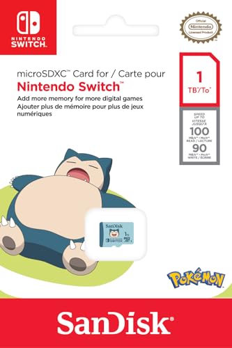 SanDisk 1TB microSD-Card for Nintendo-Switch, OLED, and Lite L16709