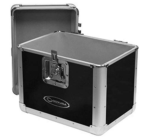 Odyssey KROM Series Black Record/Utility Case for 70 12" Vinyl Records Y307