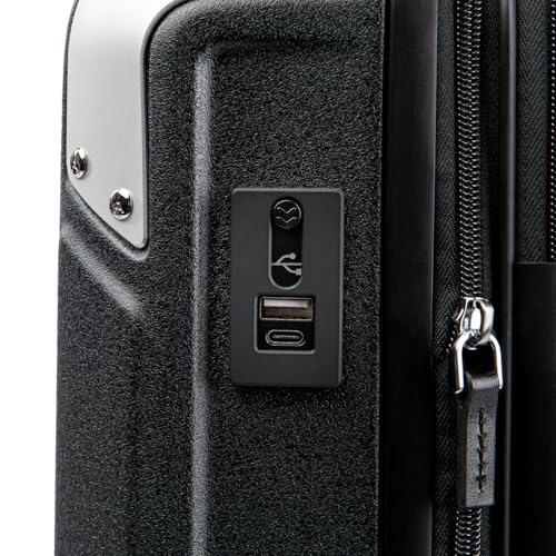 Travelpro Platinum Elite Hardside Expandable Carry-On Luggage, 8 Wheel Spinner, TSA Lock, 20-Inch X826544