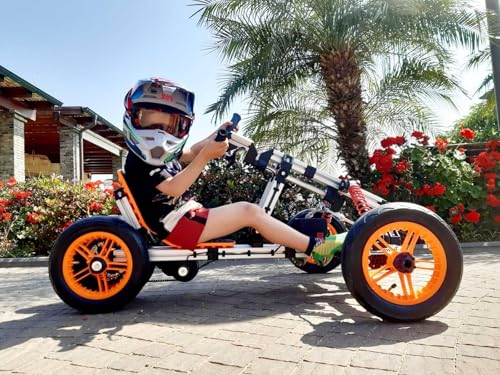 Electric Go Kart for Kids Ages 5-18, 800W Brushless Motor, Battery Powered Ride-On D921