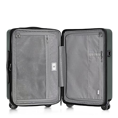 Traveler's Choice Markham Hardside Expandable Carry-On Luggage, 21-Inch, Green O75886