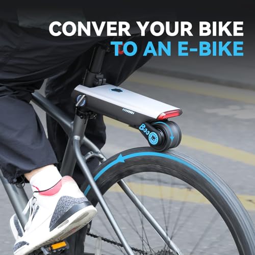BAOSHISHAN Electric Bike Conversion Kit for Mountain and Road Bike, 31 Miles Range, Blue X540