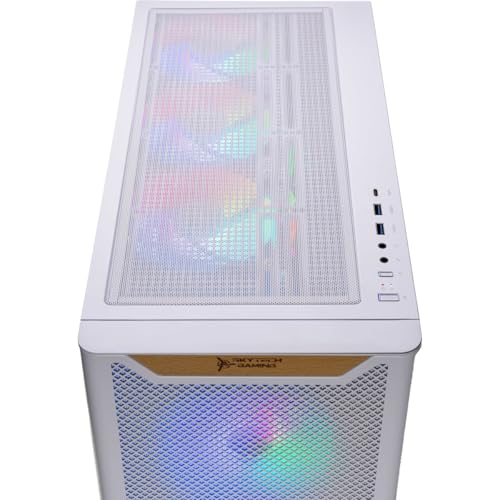 Skytech Gaming Azure 3 Desktop PC, Ryzen 7 7700, RTX 5060, 32GB RAM, 1TB SSD H1098